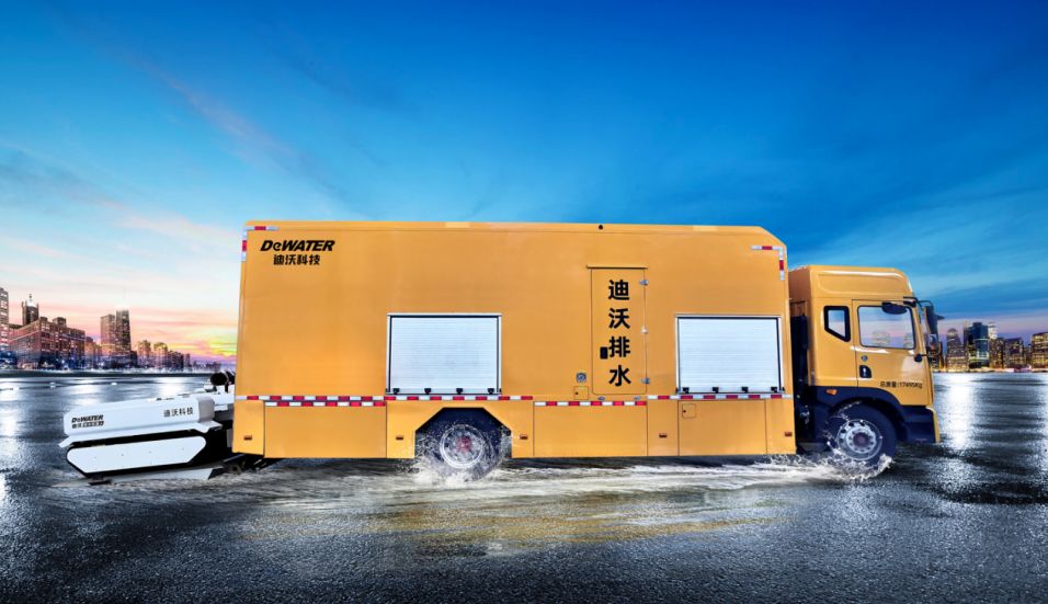 Large Flow Drainage Emergency Rescue Truck
